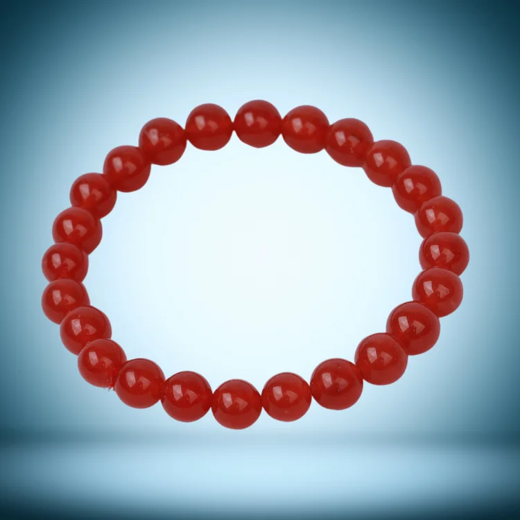 Red Carnelian Crystal Bracelet